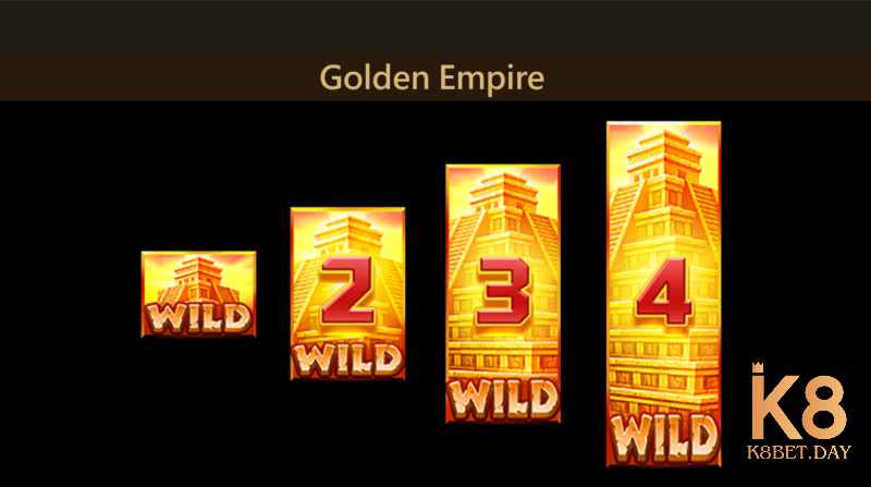 Biểu tượng Wild tại Golden Empire K8